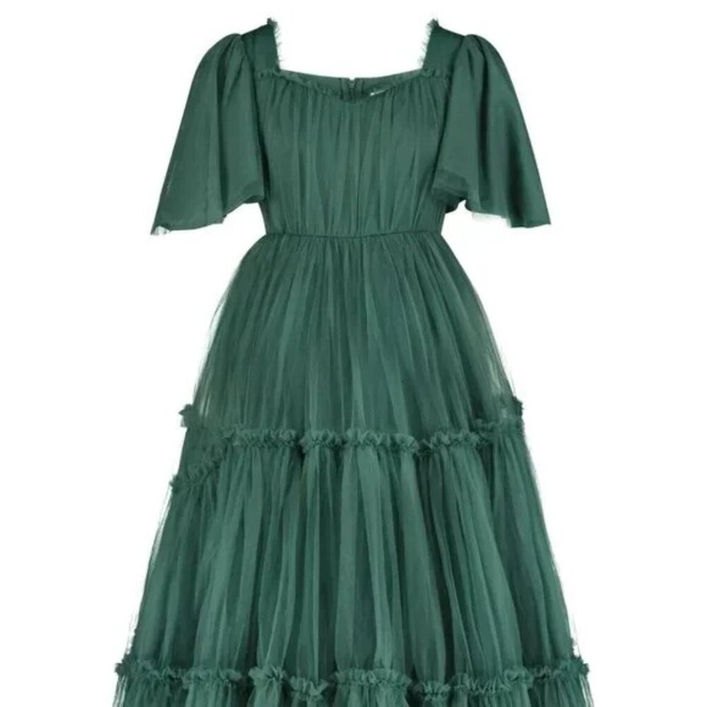 NEW AND NEVER WORN - JessaKae Ophelia Green Dress - Size 3XL - Picture 2 of 6